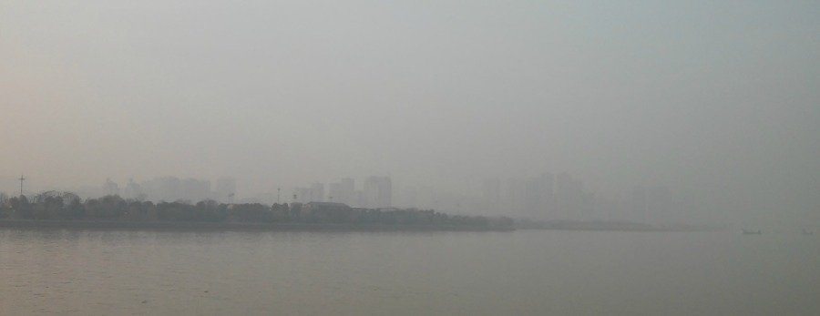 polluted China